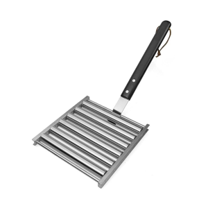 Outdoor Rotating Sausage Grills With Detachable Rollers Rusts Resistant Nonrust Steel Construction For Camping Event