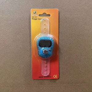 [Youth Sprit] เครื่องนับนิ้วอิเล็กทรอนิกส์แบบแหวนนิ้วแบบกดหน้าจอดิจิตอลแบบพกพารีเซ็ตได้เคาน์เตอร์กอล์ฟอุปกรณ์เสริมการอธิษฐาน