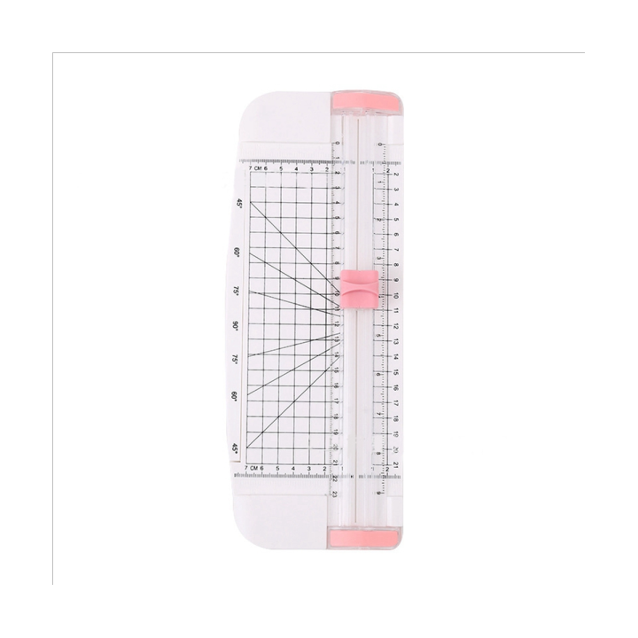 Paper Cutter Portable Paper Trimmer 12 In Paper Slicer Scrapbooking Tool With Side Ruler For