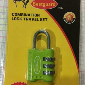 Gembok Koper angka / Gembok Travel 20mm Bestguard