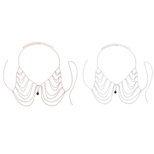 Lấp lánh chuỗi ngực cho phụ nữ clubwear hollowout Áo ngực Bikini cơ thể phụ kiện cho lễ hội âm nhạc