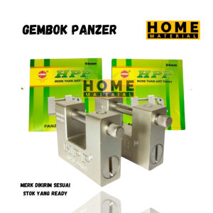 Kunci Gembok Panser Winson | Gembok Rumah Panzer | Gembok Balok Pagar Pintu Gerbang | Iron Padlock