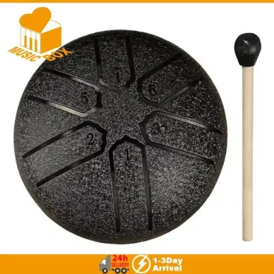 3In 6Tone Mini Hand Drum Meditation Rain Drum Ethereal Beginner Childrens Enlightenment Instrument