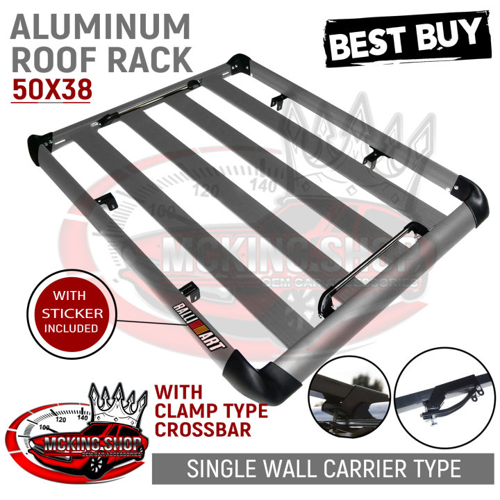 Aluminum Roof Rack Roofrack Top Load Topload Single Wall Type