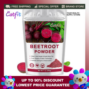 Catfit 100% Organic Beet Root Powder Increases Blood Flow Enhances Endurance Rich Antioxidants Supports Regulation Help Anemia