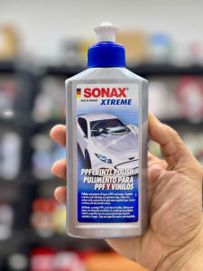Wax Xóa Xước Làm Bóng Bảo Vệ Bề Mặt Phim PPF SONAX XTREM PPF+ VINYL POLISH 400100 250ml