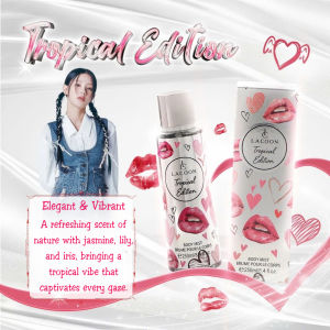 [Elegant & Vibrant] Lacoon Tropical Edition Body Mist 250ml Spray Perfume Last Long Fragrance