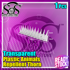 Plastic Birdspikes Anti Climb Spikes Defender Spike Fence Wall Security Bird Cat Repell Penghalang Burung Tajam 防鸟刺