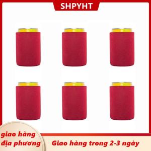 [COD] SHPYHT Giao hàng địa phương 6Pcs Bia Có Thể Mát Tay Áo Mềm Cách Nhiệt Tái Sử Dụng Chủ Nước Soda Chai