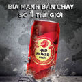 THÙNG 12 LON BIA RED HORSE SAN MIGUEL 500ML. 