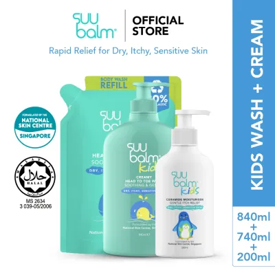 Suu Balm Kids Bundle with Refill Pack