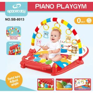 KADO BAYI MATRAS PIANO MAINAN BAYI PLAYMAT PLAYGYM MURAH SPACEBABY 8013