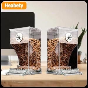 【2-3 days delivery】 Large Capacity Bird Feeder Box Anti-Splash Bird Food Dispenser Durable Parrot Feeding Box For Small Medium Birds