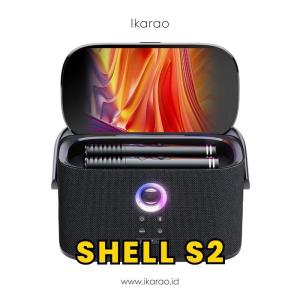 SHELL S2 IKARAO – Portable Smart Karaoke Speaker Android + Layar Sentuh + Mic Bluetooth & WiFi