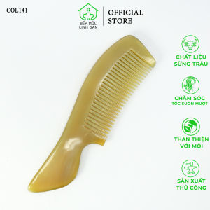[FREESHIP MAX]Lược sừng xuất Nhật chuôi vát cỡ nhỏ size 16cm (COL141)