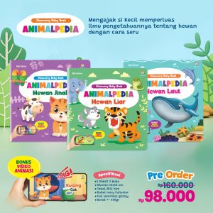 Family Boardbook Discovery Baby Book Animalpedia Ziyad Books / Buku Edukasi Anak / Buku Anak Balita / Buku Anak Kekinian
