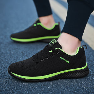 2025【MIUN】 new men running shoes แนวโน้ม38-47 รองเท้ากีฬาผู้ชาย รองเท้าผ้าใบผูกเชือก รองเท้าวิ่งระบายอากาศ ตาข่ายรองเท้าลำลอง รองเท้าผ้าใบนักเรียน