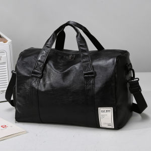 IELGY Sports fitness bag multi-functional dry and wet separate independent shoe warehouse portable travel bag large capacity PU luggage bag