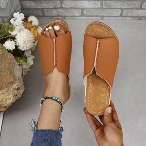 Free Shipping Spring New Collection: Stylish Minimalist Lightweight And Easy-To-Wear Slip-On Sandals For Women