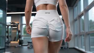 DFWomen High Waist Yoga Shorts Workout Fitness Lift Butt Gym Running Sportswear Push up Leggings for Women