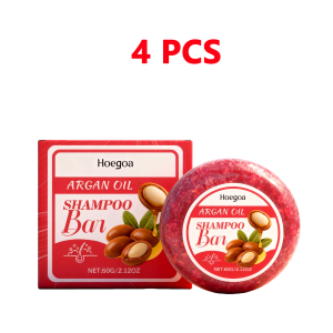 【discount store】Castor Argan Oil Shampoo Bar for Hair Growth & Thickening Anti Hair Loss Strengthening Natural Solid Shampoo Soap All Hair Types