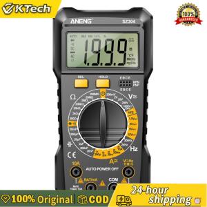 【Vktech】เครื่องวัดแรงดันไฟฟ้าดิจิตอล จอแสดงผลใหญ่ ระบบออโรรันจิ่ง สำหรับวงจรไฟฟ้า AC/DC