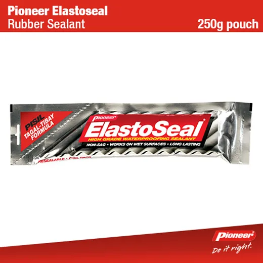 Pioneer Elastoseal High Grade Waterproofing Sealant 250g Pouch - Pisil Pack | Lazada Philippines