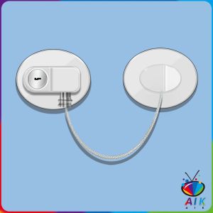 AIK อุปกรณ์ล็อคประตูตู้ ที่ล็อคตู้เย็น ลิ้นชัก มั่นใจในความปลอดภัยของเด็ก Child Safety Lock