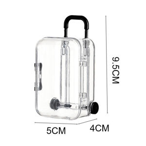 Mini Kotak Penyimpanan Serbaguna Laci Perhiasan Aksesoris Mini Serbaguna Koper Plastik Penyimpanan Perhiasan Permen Aksesoris Boneka ATK Multifungsi Koper Mini Estetik Terbaru Small Storage Box Aesthetic