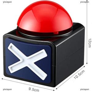 [COD] yixiayun 2023 New Game Answer Buzzer Alarm Button With Sound Light Trivia Quiz Got Talent Buzzer