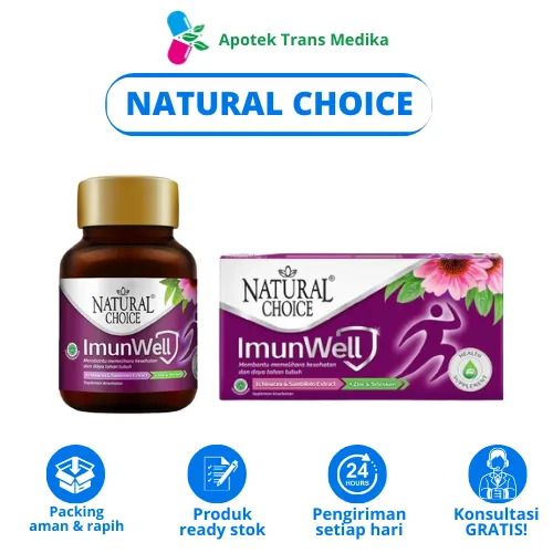 Natural Choice Imunwell adalah suplemen yang berfungsi meningkatkan dan ...