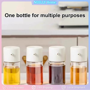1PC Streamlined Oil Dispenser Leak-proof Non-drip And Refillable Ideal For Oil Vinegar Olive Oil Dispensing With Measurements