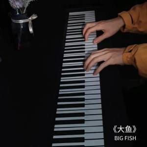 Beginner Folding Portable Hand Roll Piano 88 Key Thickened Professional Student Hand-Rolled Electronic Piano