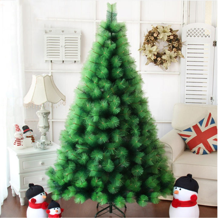 Vivahome Green Artificial Christmas Tree with Metal Stand ...