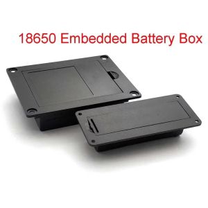 NEXTGENYUN 5pcs 18650 Battery Case Holder Nickel Strips Board Thickening Material Empty Box for 18650 Battery Battery Storage Container ABS Plastic Battery Pack Container Battery Accesories