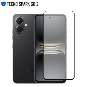 Tempered Glass Tecno Spark GO 2 Anti Gores Kaca Full Cover