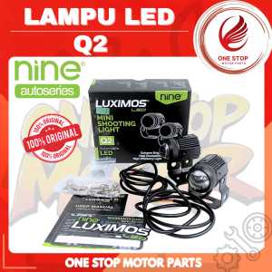 Lampu Tembak LUXIMOS Led Q2 R2 DAN Q2 Pro devil eye Mini Shooting Light Original LUXIMOS