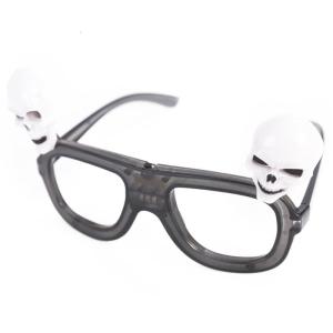 Glow in the Dark Halloween Eyewear for Kids and Adults Scary Skulls Pumpkins Witches and Flame Costume Accessories