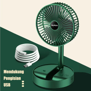 Kipas Angin Folding Desktop Mini Portable USB || Kipas Angin Portable Lipat Mini Kipas Angin USB Charger || Kipas Angin Meja Putar 180° Mini 3 Speed Kipas Fan Portable