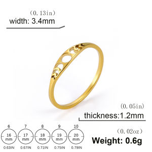 SKYRIM Womens Ring Hollow Sun&Moon Rings Couple Ring Fashion Jewelry