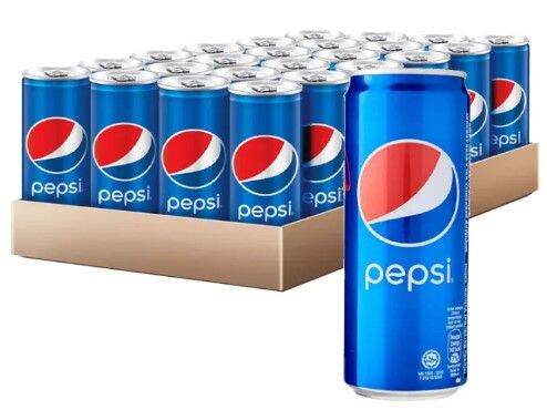 **Free Delivery** Pepsi Cola Soft Drink Can, 320ml X 24 | Lazada Singapore