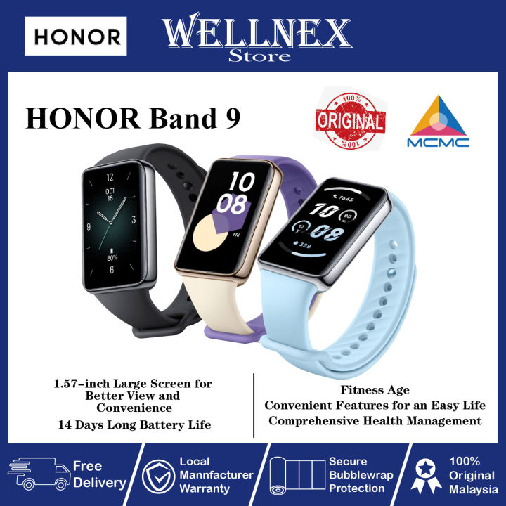 Original Honor Band Blood Oxygen 60Hz Display AMOLED Heart