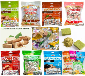 1KG Viên Lương Khô Mini Mix Vị Thay Thế Bữa Ăn Dinh Dưỡng Giảm Đường Ít Ngọt Bổ Sung Năng Lượng
