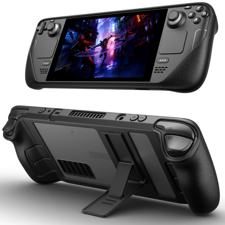 JSAUX Steam Deck Kickstand Protective Case, TPU Cover Protector