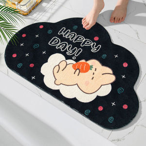 3D High Quality Bathroom Absorbent Mat. Non Slip Area Carpet Floor Mat Also Suitable for Bedroom Kitchen and Living Room