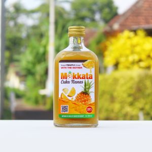 Cuka Nanas Obat Diabetes Organik Premium 330ml - Makkata Cuka Nanas Asli Original With Mother