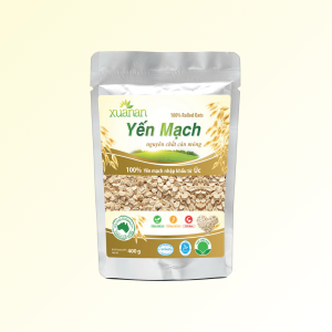 Yến Mạch Nguyên Chất Cán Mỏng Xuân An [ko đường]Túi 400G