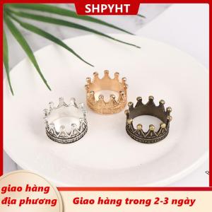 [COD] SHPYHT Giao hàng địa phương Vương miện kim loại thời trang cho búp bê đồ chơi Quà Tặng Mũ Nhà búp bê công chúa hoàng hậu cho trẻ em