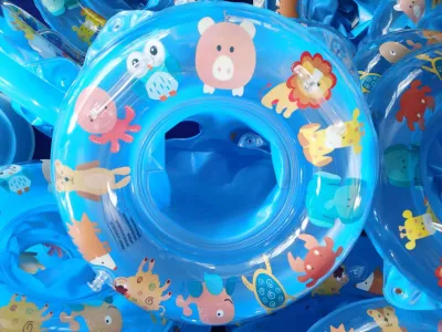 【ShopWithJoy】Inflatable Baby Seat Float Swimming Ring Pelampung Bayi Pool Float Seat Pelampung Duduk Baby