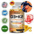 Daitea วิตามิน D3+K2 อาหารเสริมเพื่อสุขภาพหัวใจ กระดูก และฟัน. 